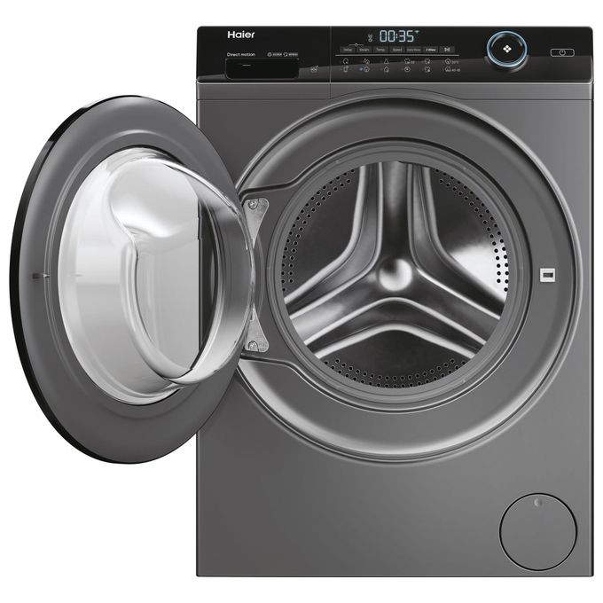 Haier HW80-B14959S8U1S I-Pro Series 5 Lavatrice 8 Kg Classe A Profondita' 58 cm Centrifuga 1400 giri Inverter Vapore colore Antracite
