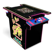 Arcade1up MSP-H-01241 Ms Pac-Man Head to Head Tavolo Cabinato Arcade Console Retrogaming Schermo LCD 17'' 12 Giochi colore Nero