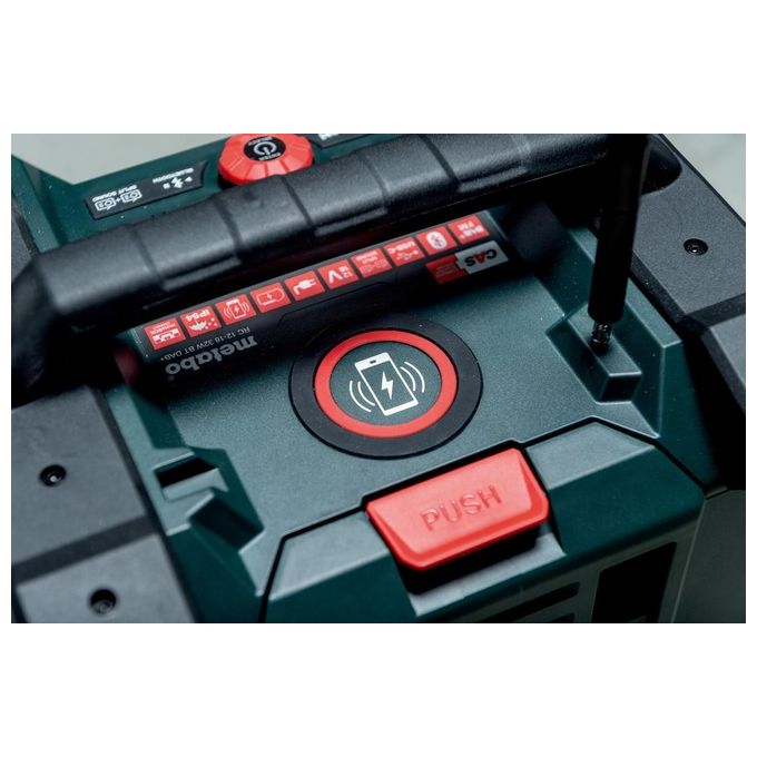 Metabo RC 12-18 Radio da Cantiere DAB+ FM Bluetooth 5.0 32W IP54 a Batteria 12-18V colore Nero