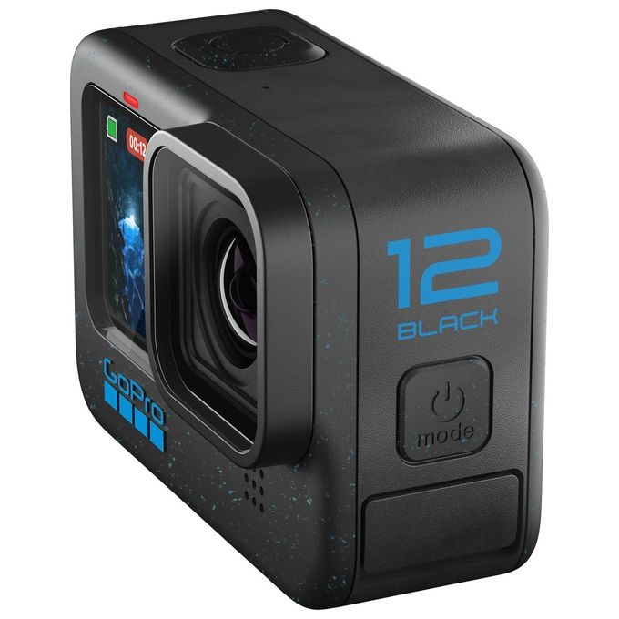 GoPro CHDHX-121-RW HERO12 Black Action Cam 5.3K HDR HyperSmooth 6.0 27 MP Impermeabile 10m colore Nero