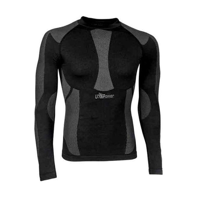 U-Power Maglia intima termica CURMA Black Carbon taglia L-XL
