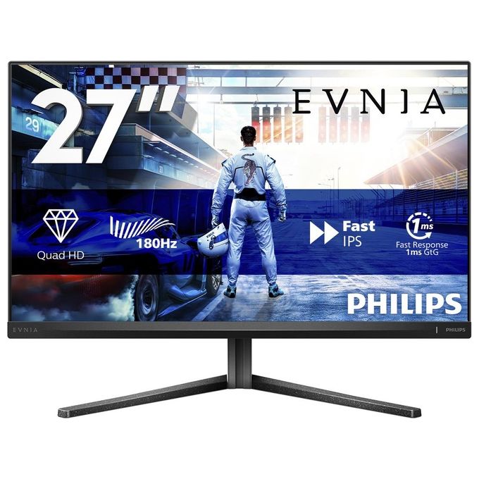 Philips 27M2N5500-00 Evnia 5000 Monitor PC 27'' 2560 x 1440 Pixel Quad HD 180 Hz 1 ms colore Grigio