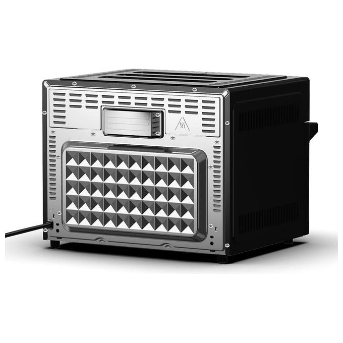Melchioni Family 118340032 Benedetta Friggitrice ad aria 30 L 1800 W 18 programmi display LED colore Nero
