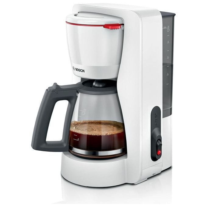 Bosch TKA2M114 Macchina da caffe' Manuale 1,25 L 15 tazze Funzione Mantieni al Caldo colore Rosso 1200