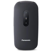 Panasonic KX-TU446EXG Cellulare Senior a Conchiglia Tasto SOS Pulsanti Grandi Display 2.4'' Bluetooth GSM colore Grigio