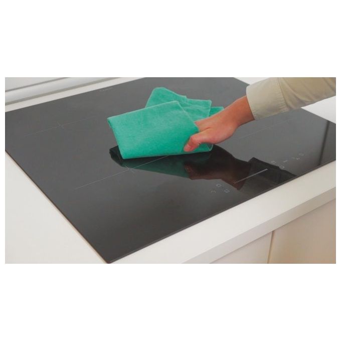 Candy CI642SCBB Moderna Piano Cottura A Induzione 4 Zone Slider Touch Control Power Management Colore Nero