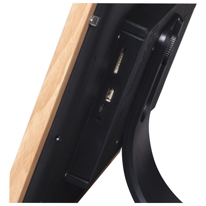 Denver 119101070020 PFF-2162LW Cornice per Foto Digitale Touch Screen 21.5'' Wi-Fi 32 GB MicroSD Full HD colore Marrone chiaro