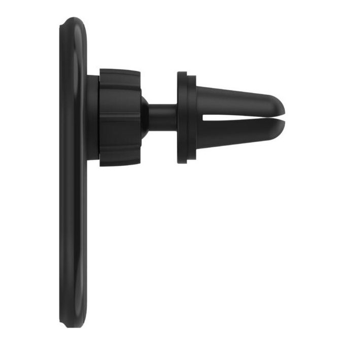 Belkin WIC004BTBK-NC Supporto Auto Magnetico Ricarica Wireless 10 W USB Tipo C per iPhone 12 13 14 15 con MagSafe colore Nero