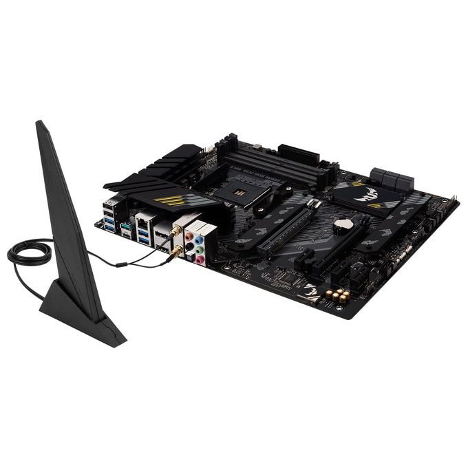 Asus TUF-GAMING-B550-PLUS-WIFI-II Scheda Madre ATX AMD B550 Socket AM4 DDR4 Wi-Fi 6 Bluetooth 5.2 2.5G LAN PCIe 4.0 2xM.2 6xSATA colore Nero