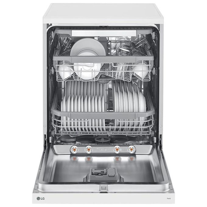 LG DF365FWS Lavastoviglie Libera Installazione 14 coperti Classe B 43 dB Wi-Fi TrueSteam QuadWash (85x60x60 cm) colore Bianco