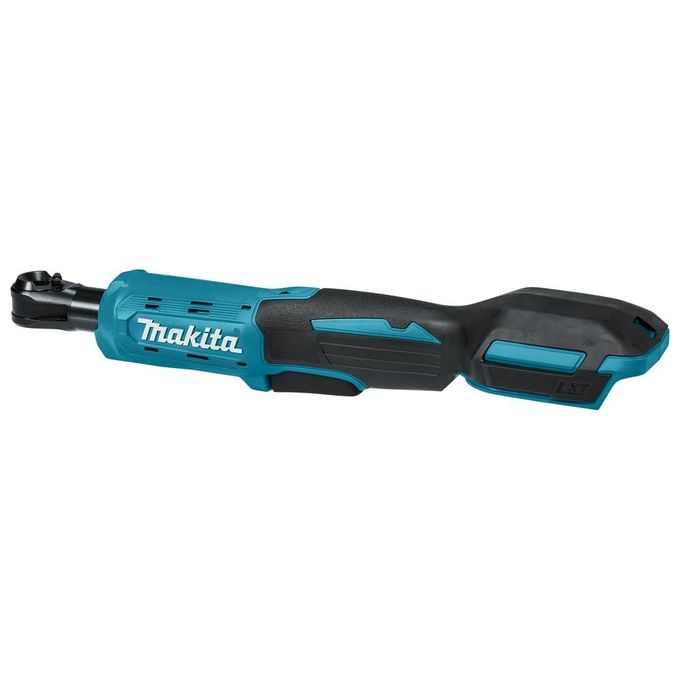 Makita DWR180ZJ Chiave a cricchetto 18 V senza spazzole con attacchi 3-8'' e 1-4'' freno elettrico LED XPT valigetta Makpac colore Nero