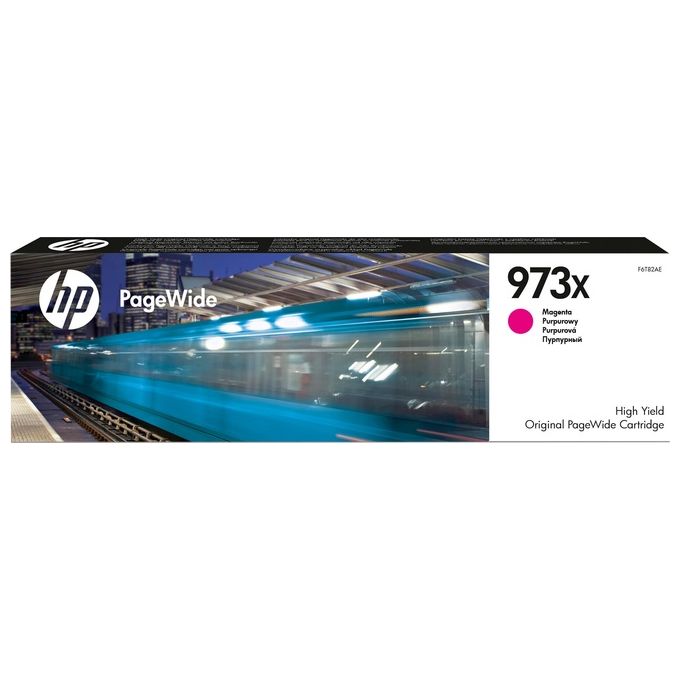 HP Cartuccia Originale 973x Magenta Alta Capacita' Pagewide