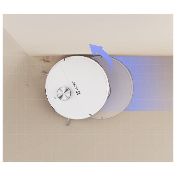 EZVIZ CS-RS20-PRO-PGA2 RS20 PRO Robot aspirapolvere Lavapavimenti connesso LiDAR 7200 Pa Wi-Fi autonomia 220 min colore Bianco
