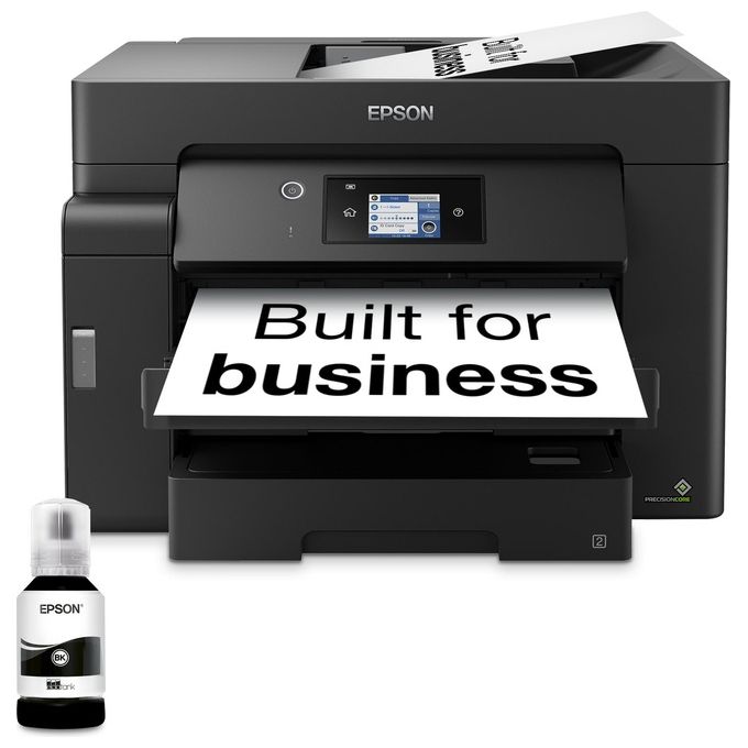 Epson C11CJ41401 EcoTank ET-M16600 Stampante Multifunzione Monocromatica A3+ Wi-Fi Display Touch 6,8 cm ADF 50 fogli colore Nero