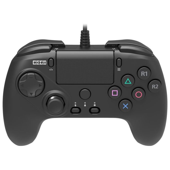 Hori SPF-023U Fighting Commander OCTA Gamepad Cablato PC PlayStation 4 PlayStation 5 3 m jack cuffie colore Nero