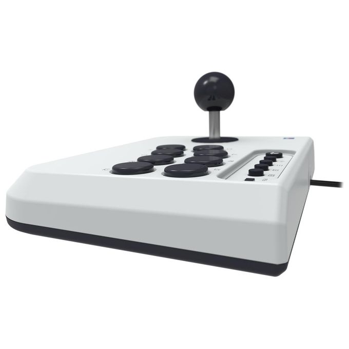 Hori SPF-038U Fighting Stick Mini Arcade Stick PS5 PS4 PC 8 tasti cablato USB colore Bianco