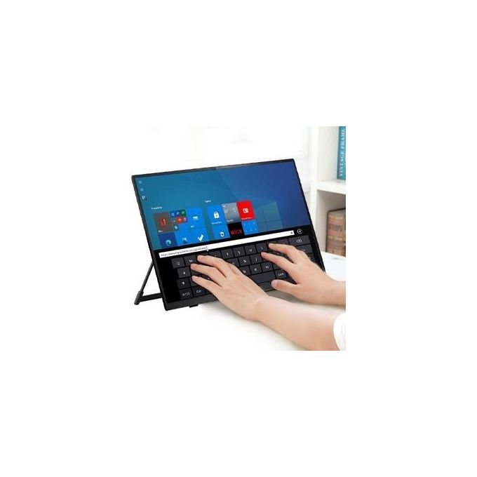 Atlantis A05-T16A-VHM Monitor Touch 15.6'' Full HD 1920x1080 IPS 10 Tocchi HDMI VGA 60Hz VESA 75 colore Nero