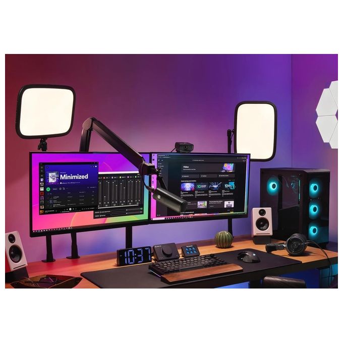 Elgato 20WAC9901 Facecam MK2 Webcam Full HD 1080p 60fps Sensore Sony HDR USB-C colore Nero