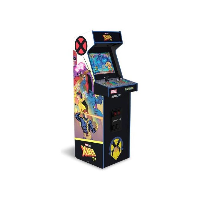 Arcade1Up MRCA403811 X-Men 97 Deluxe Edition Cabinato Arcade 8 Giochi Wi-Fi Schermo LCD 17'' 1-2 Giocatori colore Multicolore
