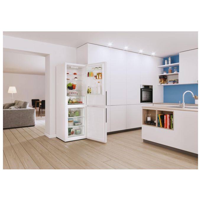 Candy CCE3T618FW Fresco Frigorifero Combinato 342 L 185 cm Classe F 39 dB No Frost colore Bianco
