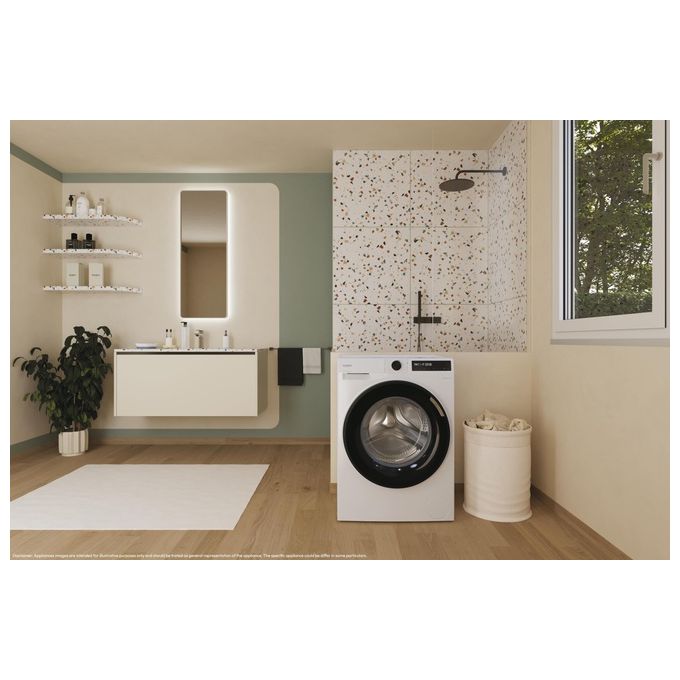 Candy 31020484 ProWash 500 Lavatrice Caricamento Frontale 10 Kg 1400 rpm Classe A Inverter Wi-Fi Vapore (60x58x85 cm) colore Bianco