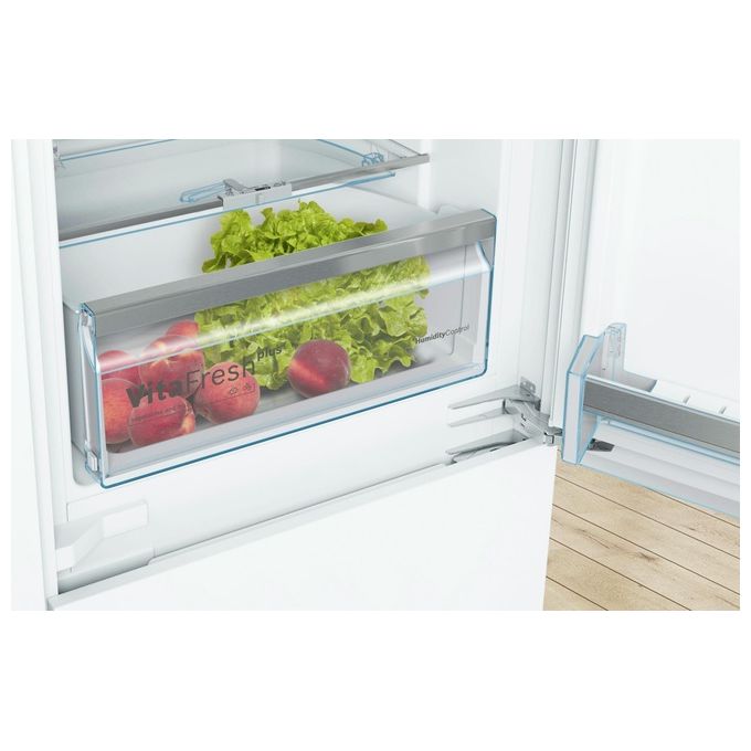Bosch KIS86AFE0 Serie 6 Frigorifero Combinato da Incasso 266 L 177.2 cm Classe E 36 dB LowFrost FreshSense colore Bianco