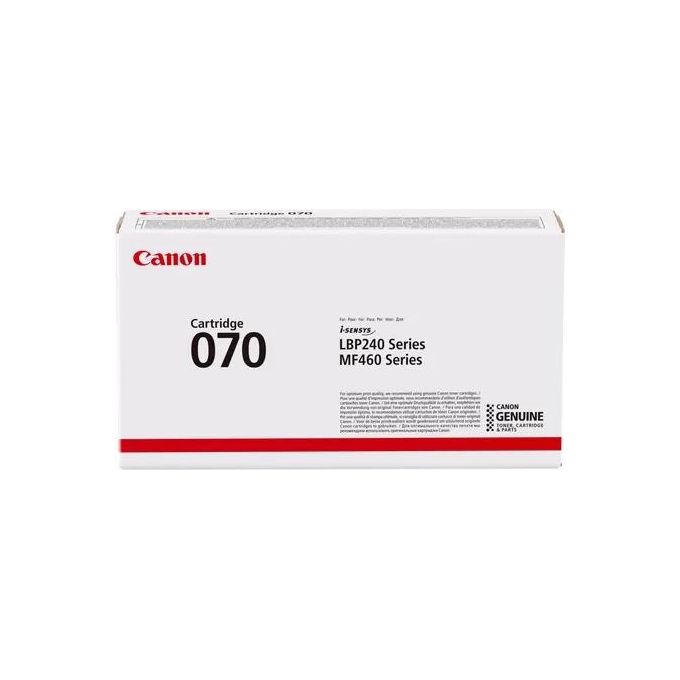 Canon 070 5639C002 Toner Originale Serie i-SENSYS MF460 LBP240 3000 pagine colore Nero