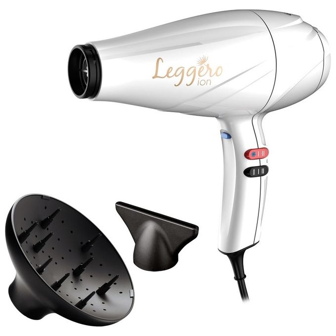 Ga.Ma A21 Leggero Asciugacapelli 2100W Bianco