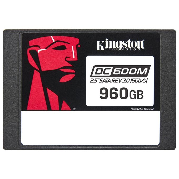Kingston SEDC600M-960G DC600M SSD Enterprise SATA III 2.5'' 960 GB Impiego Misto 3D TLC NAND