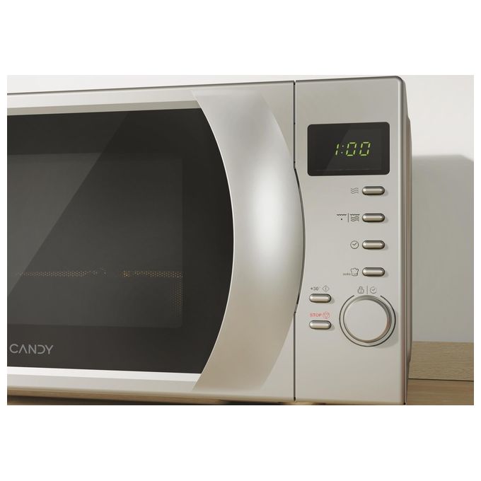 Candy CMG 2071 DS Forno a Microonde con Grill Capacita' 20 Litri Potenza 700 W Easy Touch Acciaio inossidabile