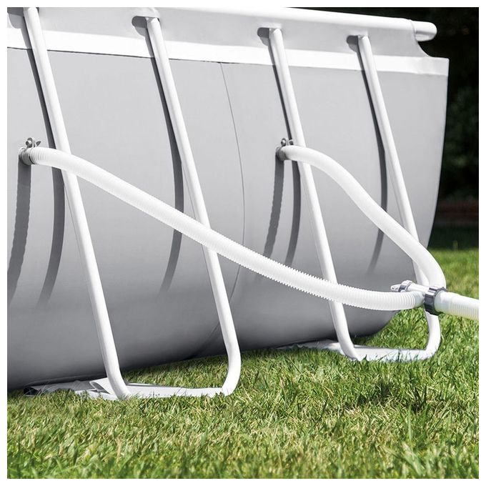 Intex 26796 Piscina Prisma Metal Frame Ovale Filtro A3 503X274X122