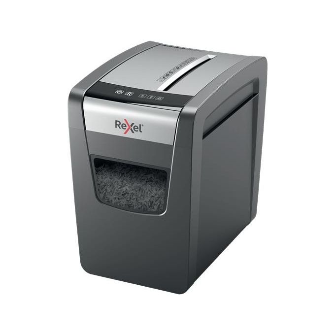 Rexel Momentum X312-sl Slimline Distruggi Documenti fino a 12 Fogli Cestino da 23 Litri Nero