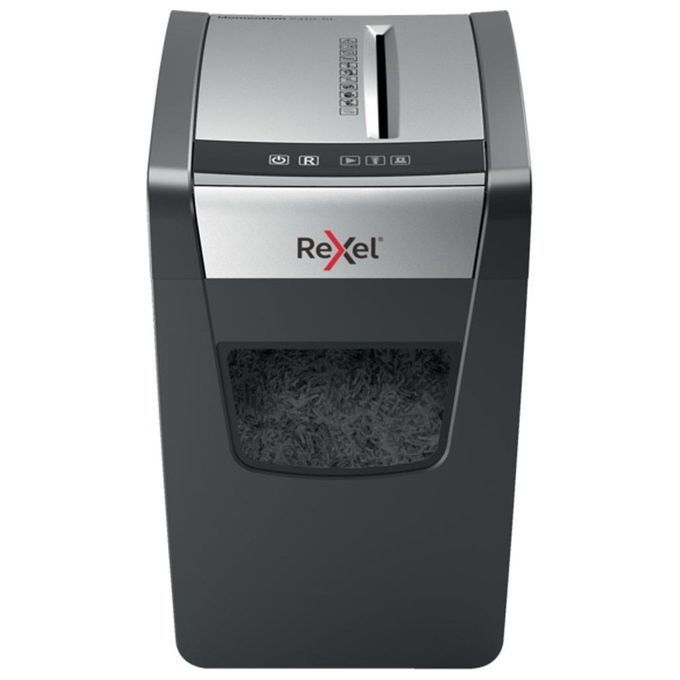 Rexel Momentum X312-sl Slimline Distruggi Documenti fino a 12 Fogli Cestino da 23 Litri Nero