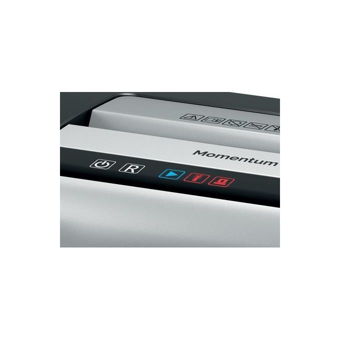 Rexel Momentum x410 Distruggi Documenti fino a 10 Fogli Cestino da 23 Litri Nero