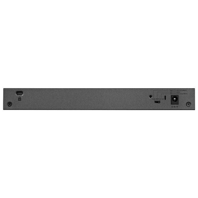 Netgear GS108LP Switch 8 x 10-100-1000 PoE+ Desktop Montabile su Rack Montaggio a Parete PoE+ 60W Alimentazione CC