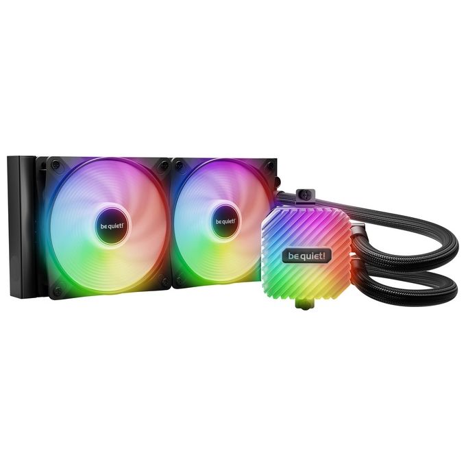 Be quiet! BW020 Light Loop Dissipatore a Liquido 2 Ventole 120mm PWM ARGB 240mm colore Nero