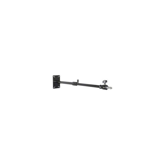 Walimex pro 16444 Supporto da parete soffitto estensibile 34 54 cm carico max 6 Kg attacchi 1 4 3 8 e 5 8 pollici colore Nero