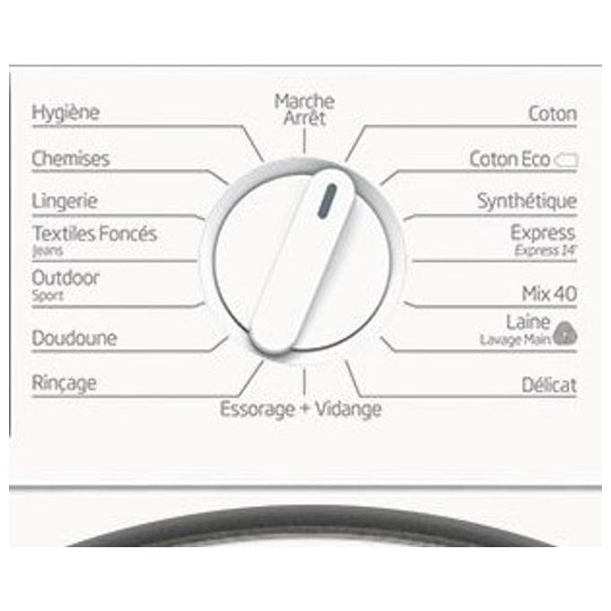 BEKO WITC7612B0W Lavatrice a Caricamento Frontale OptiSense Classe Energetica C Capacita' di Carico 7Kg Centrifuga 1200 Giri Motore Inverter Xpress Super Short 14 Min Cestello AquaWave