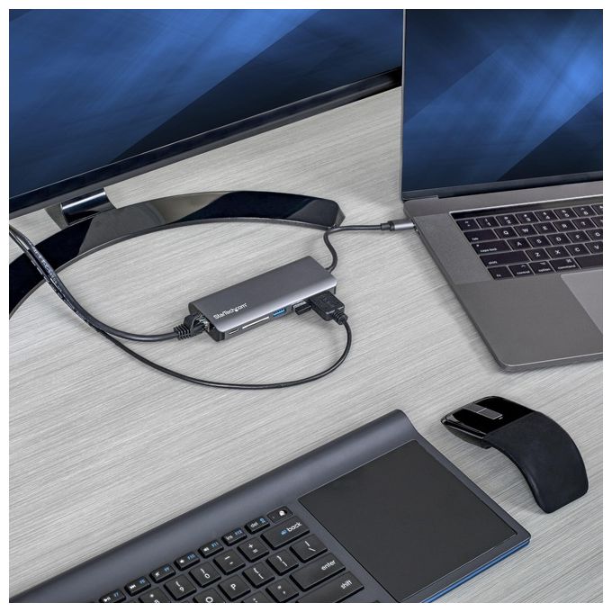 StarTech Adattatore Usb-C Multiporta con Hdmi Lettore SD 2xA 1xC PD 3.0