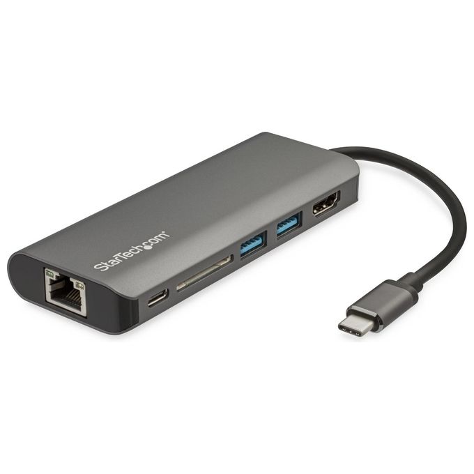 StarTech Adattatore Usb-C Multiporta con Hdmi Lettore SD 2xA 1xC PD 3.0