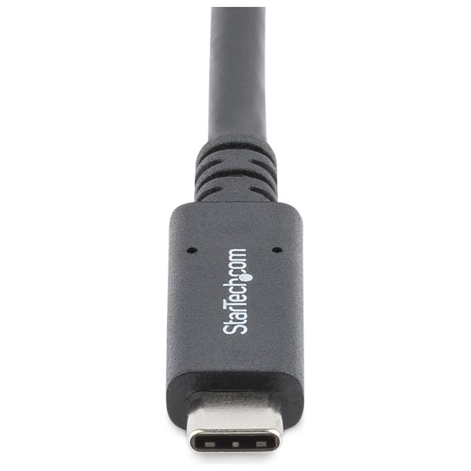 StarTech USB315C5C6 Cavo USB-C a USB-C 1.8 m PD 5A 100W 5Gbps USB-IF Certificato Thunderbolt 3 Compatibile colore Nero
