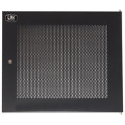 Link porta metallo traforata con serratura per armadio Link 12u lk1912unf nero