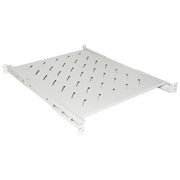 Link ripiano per Armadio rack 19 allungabile 550 mm con 4 agganci grigio