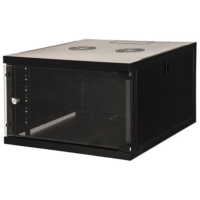 Link armadio 6 unita' da muro (a)350x (l)540 x profondita' 600 mm. colore nero
