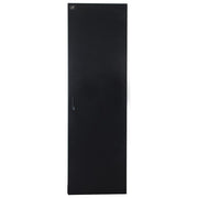 LINK LKDOOR42DN Porta in Metallo Pieno per Armadi Rack 19'' 42U Larghezza 600 mm con Serratura colore Nero