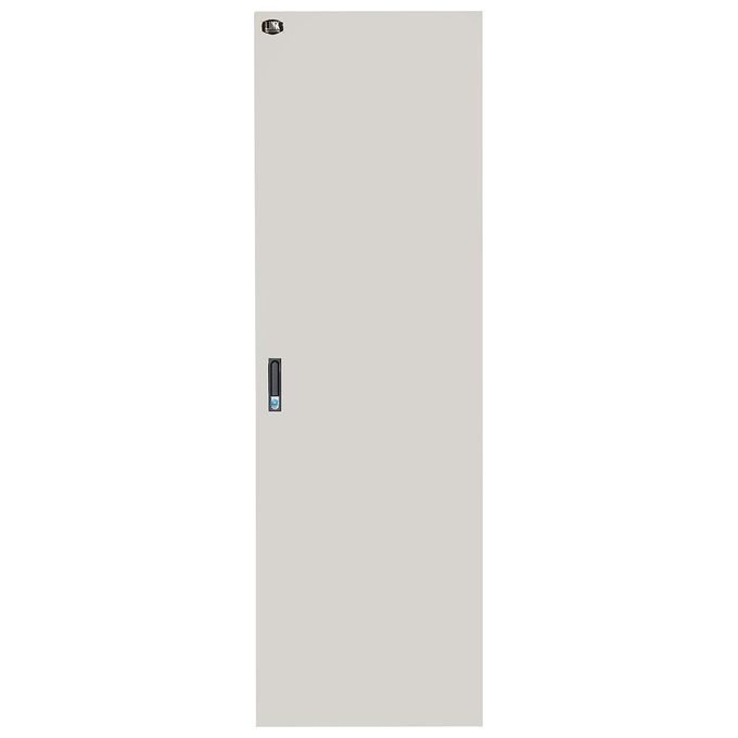 Link Accessori LKDOOR42D Porta per Armadio Rack 42U in Metallo Pieno con Serratura compatibile LK1942U610GFP LK1942U610GR LK1942U610GV LK1942U66GFP LK1942U66GR colore Grigio