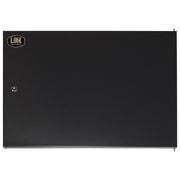 Link porta chiusa in metallo pieno con serratura per armadio Link 9u lk1909unf nero