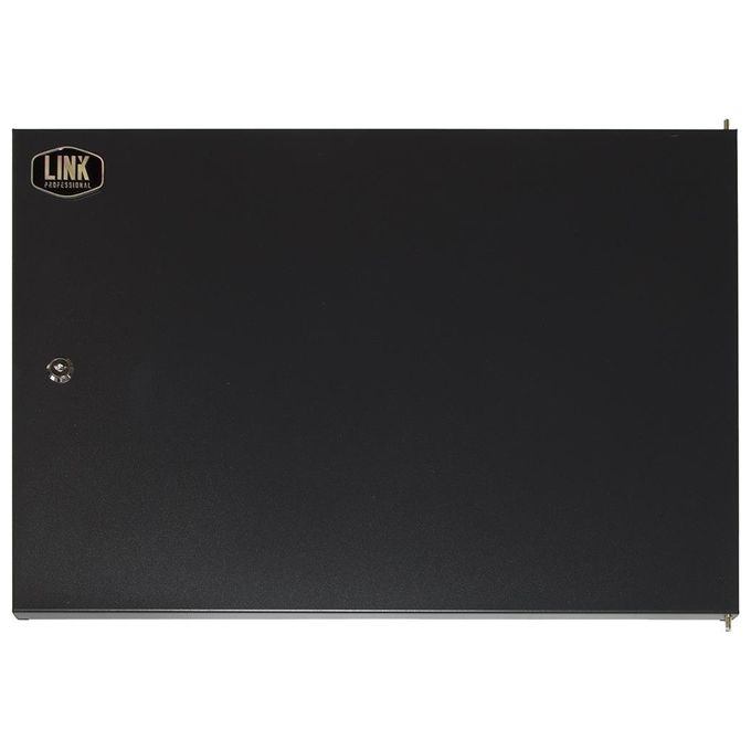 Link porta chiusa in metallo pieno con serratura per armadio Link 9u lk1909unf nero