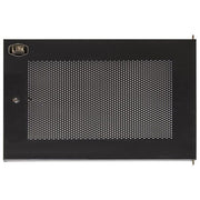 Link porta metallo traforata con serratura per armadio Link 9u lk1909unf nero