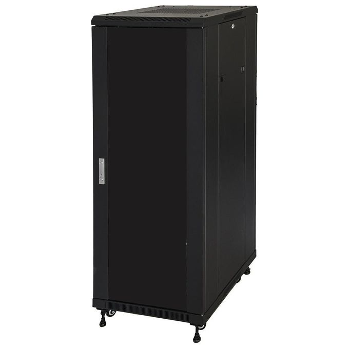 Link LK1922U66N Armadio Rack 19'' 22U 1166, 600, Nero